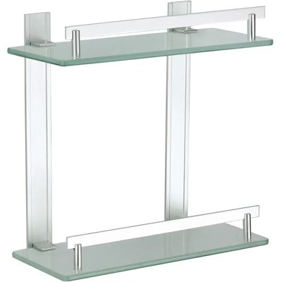 Msv Étagère De Salle De Bain Tabarca Chrome One Size - Publicité Msv Étagère De Salle De Bain Tabarca Chrome One Size - Publicité