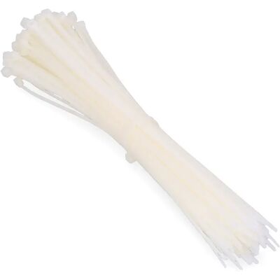 Attaches Nylon EDM Naturel 550 x 8 mm - Attaches - Publicité Attaches Nylon EDM Naturel 550 x 8 mm - Attaches - Publicité
