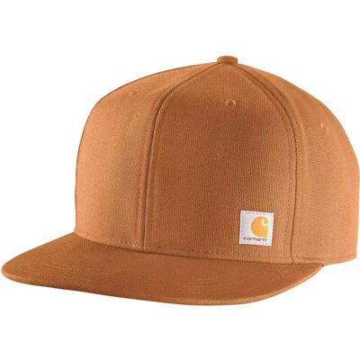 Carhartt Casquette Firm Duck Flat Brim Carhartt® Brown One Size - Publicité Carhartt Casquette Firm Duck Flat Brim Carhartt® Brown One Size - Publicité