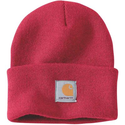 Carhartt Bonnet Iconic A18 Watch Industry Red One Size - Publicité Carhartt Bonnet Iconic A18 Watch Industry Red One Size - Publicité
