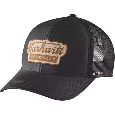 Carhartt Casquette Twill Mesh-back Black One Size - Publicité Carhartt Casquette Twill Mesh-back Black One Size - Publicité
