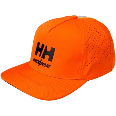 Helly Hansen Casquette Addvis Performance Dark Orange One Size - Publicité Helly Hansen Casquette Addvis Performance Dark Orange One Size - Publicité