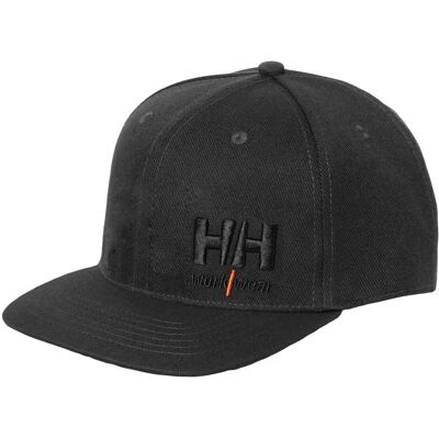 Helly Hansen Casquette Classic Flat Brim Black One Size - Publicité Helly Hansen Casquette Classic Flat Brim Black One Size - Publicité