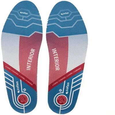 Cofan Semelles De Pronation Blue EU 42 - Publicité Cofan Semelles De Pronation Blue EU 42 - Publicité