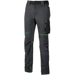 U-power Pantalon De Travail World Asphalt Grey / Green 3XL - Publicité U-power Pantalon De Travail World Asphalt Grey / Green 3XL - Publicité