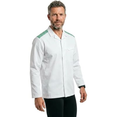 Mascot Veste Food & Care 20254 White / Grass Green XS - Publicité Mascot Veste Food & Care 20254 White / Grass Green XS - Publicité