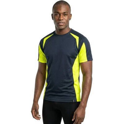 Mascot T-shirt à Manches Courtes Accelerate Safe 22082 Dark Navy / Hi-Vis Yellow 4XL - Publicité Mascot T-shirt à Manches Courtes Accelerate Safe 22082 Dark Navy / Hi-Vis Yellow 4XL - Publicité