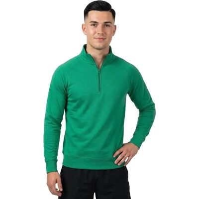 Mascot Sweat à Demi-zip Crossover 50611 Grass Green XS - Publicité Mascot Sweat à Demi-zip Crossover 50611 Grass Green XS - Publicité
