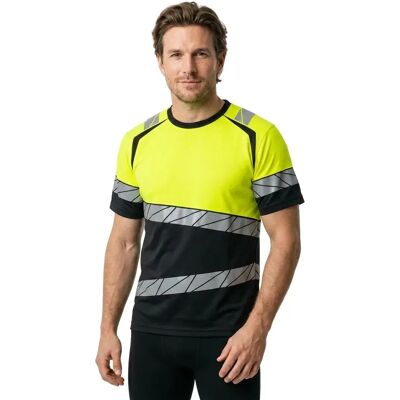 Mascot T-shirt à Manches Courtes Accelerate Safe Dark Navy / Hi-Vis Yellow 4XL - Publicité Mascot T-shirt à Manches Courtes Accelerate Safe Dark Navy / Hi-Vis Yellow 4XL - Publicité