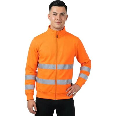 U-power Sweat-shirt à Zip Lyncis 25 Unités Orange Fluo M - Publicité U-power Sweat-shirt à Zip Lyncis 25 Unités Orange Fluo M - Publicité