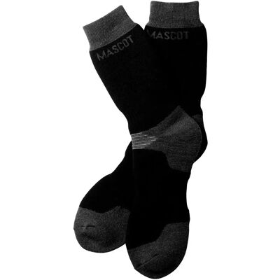 Mascot Chaussettes Longues Complete 50404 Black / Dark Anthracite EU 39-43 - Publicité Mascot Chaussettes Longues Complete 50404 Black / Dark Anthracite EU 39-43 - Publicité