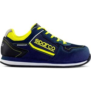 Sparco Chaussures De Sécurité Gymkhana Bmgf Blue / Yellow EU 40 - Publicité Sparco Chaussures De Sécurité Gymkhana Bmgf Blue / Yellow EU 40 - Publicité