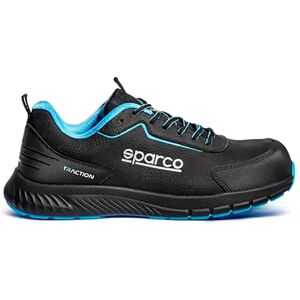 Sparco Chaussures De Sécurité Traction Nubuck Black / Blue EU 39 - Publicité Sparco Chaussures De Sécurité Traction Nubuck Black / Blue EU 39 - Publicité