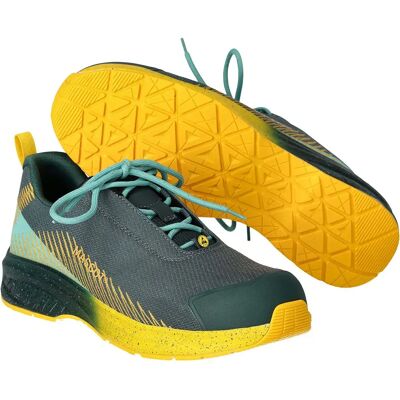 Mascot Chaussures De Sécurité Customized F1600 Forest Green / Yellow Givasol EU 39 - Publicité Mascot Chaussures De Sécurité Customized F1600 Forest Green / Yellow Givasol EU 39 - Publicité