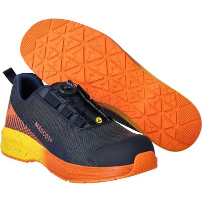 Mascot Chaussures De Sécurité Customized F1601 Dark Navy Blue / Bright Orange EU 40 - Publicité Mascot Chaussures De Sécurité Customized F1601 Dark Navy Blue / Bright Orange EU 40 - Publicité