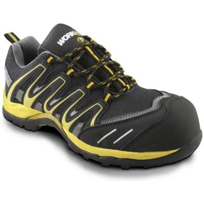 Workfit Chaussures De Sécurité Trail Esd Yellow / Black EU 45 - Publicité Workfit Chaussures De Sécurité Trail Esd Yellow / Black EU 45 - Publicité
