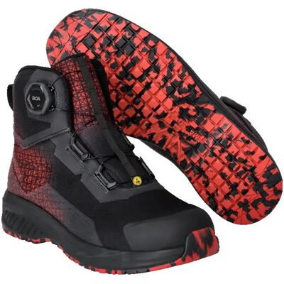 Mascot Chaussures De Sécurité Larges Black / Red / Black EU 40 - Publicité Mascot Chaussures De Sécurité Larges Black / Red / Black EU 40 - Publicité
