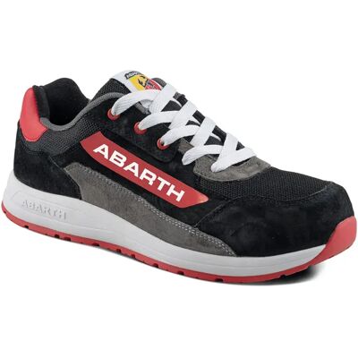 Abarth Chaussures De Sécurité 595 En345 Black / Red EU 44 - Publicité Abarth Chaussures De Sécurité 595 En345 Black / Red EU 44 - Publicité