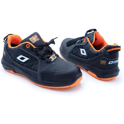 Omp Chaussures De Sécurité S1p Src Esd Pro Sport Grey / Orange EU 38 - Publicité Omp Chaussures De Sécurité S1p Src Esd Pro Sport Grey / Orange EU 38 - Publicité