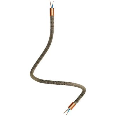 Cables Câble De Tuyau Creative Flex Rz24 60 Cm Satin Copper / Black and Gold 60 cm - Publicité Cables Câble De Tuyau Creative Flex Rz24 60 Cm Satin Copper / Black and Gold 60 cm - Publicité
