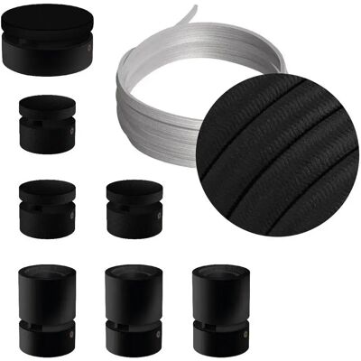 Creative Cables Kit D´éclairage Linear Filé System Cm04 5 M 7 Unités Black One Size - Publicité Creative Cables Kit D´éclairage Linear Filé System Cm04 5 M 7 Unités Black One Size - Publicité