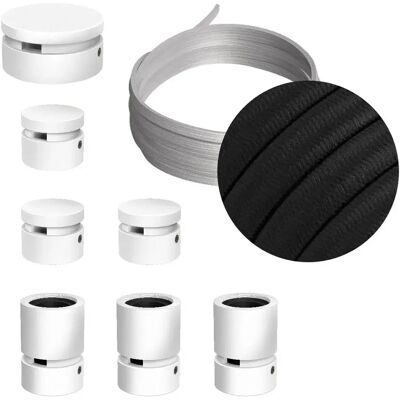 Creative Cables Kit D´éclairage Linear Filé System Cm04 5 M 7 Unités White / Black One Size - Publicité Creative Cables Kit D´éclairage Linear Filé System Cm04 5 M 7 Unités White / Black One Size - Publicité