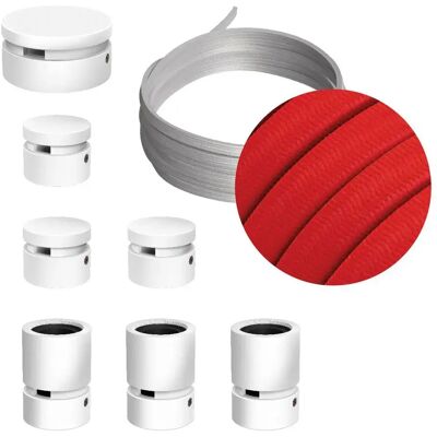 Creative Cables Kit D´éclairage Linear Filé System Cm09 5 M 7 Unités White / Red One Size - Publicité Creative Cables Kit D´éclairage Linear Filé System Cm09 5 M 7 Unités White / Red One Size - Publicité