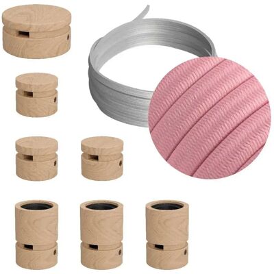 Creative Cables Kit D´éclairage Linear Filé System Cm16 5 M 7 Unités Brown / Pink One Size - Publicité Creative Cables Kit D´éclairage Linear Filé System Cm16 5 M 7 Unités Brown / Pink One Size - Publicité