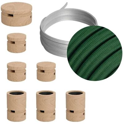 Creative Cables Kit D´éclairage Linear Filé System Cm21 5 M 7 Unités Brown / Dark Green One Size - Publicité Creative Cables Kit D´éclairage Linear Filé System Cm21 5 M 7 Unités Brown / Dark Green One Size - Publicité