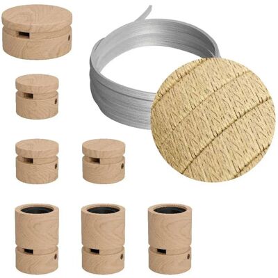Creative Cables Kit D´éclairage Linear Filé System Cn06 5 M 7 Unités Brown / Beige One Size - Publicité Creative Cables Kit D´éclairage Linear Filé System Cn06 5 M 7 Unités Brown / Beige One Size - Publicité