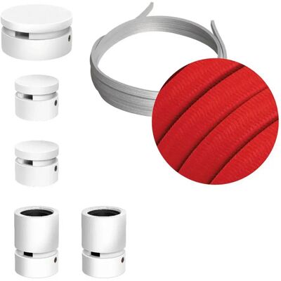 Creative Cables Kit D´éclairage Wiggle Filé System Cm09 5 M 5 Unités White / Red One Size - Publicité Creative Cables Kit D´éclairage Wiggle Filé System Cm09 5 M 5 Unités White / Red One Size - Publicité