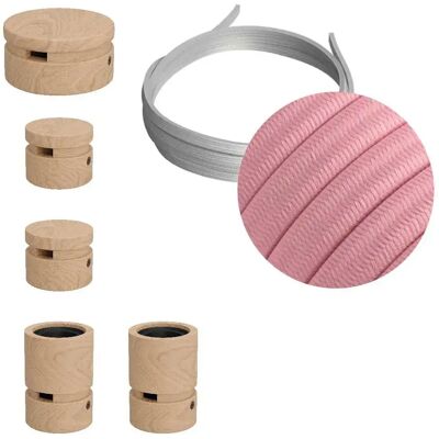 Creative Cables Kit D´éclairage Wiggle Filé System Cm16 5 M 5 Unités Brown / Pink One Size - Publicité Creative Cables Kit D´éclairage Wiggle Filé System Cm16 5 M 5 Unités Brown / Pink One Size - Publicité