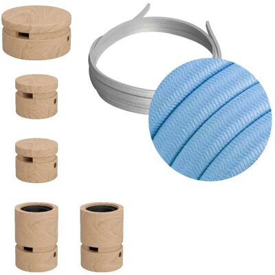 Creative Cables Kit D´éclairage Wiggle Filé System Cm17 5 M 5 Unités Brown / Light Blue One Size - Publicité Creative Cables Kit D´éclairage Wiggle Filé System Cm17 5 M 5 Unités Brown / Light Blue One Size - Publicité