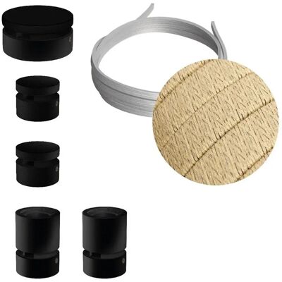 Creative Cables Kit D´éclairage Wiggle Filé System Cn06 5 M 5 Unités Black / Beige One Size - Publicité Creative Cables Kit D´éclairage Wiggle Filé System Cn06 5 M 5 Unités Black / Beige One Size - Publicité