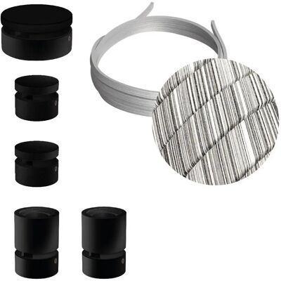 Creative Cables Kit D´éclairage Wiggle Filé System Ecc37 5 M 5 Unités Black / White One Size - Publicité Creative Cables Kit D´éclairage Wiggle Filé System Ecc37 5 M 5 Unités Black / White One Size - Publicité