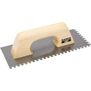 Bahco Truelle à Plâtre Avec Lame En Carbone à Bouche Carrée Crantée Et Manche En Bois Acier 500 Mmx130 Mm Multicolor One Size - Publicité Bahco Truelle à Plâtre Avec Lame En Carbone à Bouche Carrée Crantée Et Manche En Bois Acier 500 Mmx130 Mm Multicolor One Size - Publicité