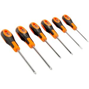 Bahco Jeu De Tournevis Slotted -phillips-pozidriv With Rubber Handle Ph1ph2-1 Piece-3-4 Mm 2 Pieces 6 Pièces Multicolor One Size - Publicité Bahco Jeu De Tournevis Slotted -phillips-pozidriv With Rubber Handle Ph1ph2-1 Piece-3-4 Mm 2 Pieces 6 Pièces Multicolor One Size - Publicité