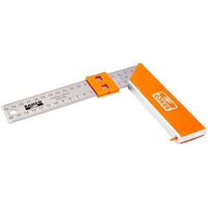Bahco Équerre De Charpentier Avec Lame Et Marqueur Coulissant Acier Inoxydable 400 Mm Multicolor One Size - Publicité Bahco Équerre De Charpentier Avec Lame Et Marqueur Coulissant Acier Inoxydable 400 Mm Multicolor One Size - Publicité
