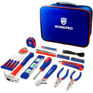 Workpro Jeu D´outils 100 Pièces Blue One Size - Publicité Workpro Jeu D´outils 100 Pièces Blue One Size - Publicité
