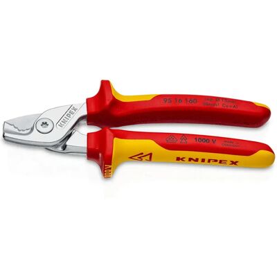 Knipex Pince à Dénuder 9516160sb One Size - Publicité Knipex Pince à Dénuder 9516160sb One Size - Publicité