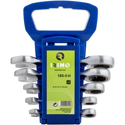 Irimo Jeu De Clés Mixtes à Cliquet Set Of 5 8-19 Mm Multicolor One Size - Publicité Irimo Jeu De Clés Mixtes à Cliquet Set Of 5 8-19 Mm Multicolor One Size - Publicité