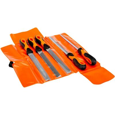 Bahco Jeu De Limes Ergo™ Avec Râpe Demi-ronde Entrefino Chopped 250 Mm 5 Unités Multicolor One Size - Publicité Bahco Jeu De Limes Ergo™ Avec Râpe Demi-ronde Entrefino Chopped 250 Mm 5 Unités Multicolor One Size - Publicité