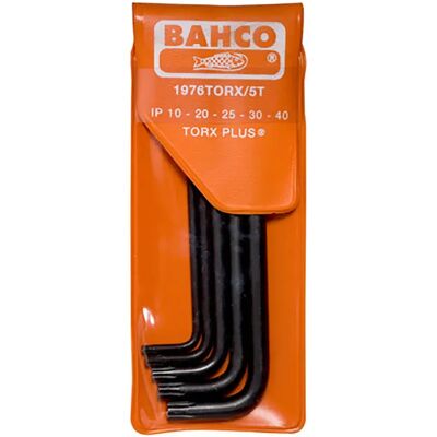 Bahco Clé Allen Set Of 5 Long Phosphated Torx Plus® Allen Keys Ip10/ip40 Set Multicolor One Size - Publicité Bahco Clé Allen Set Of 5 Long Phosphated Torx Plus® Allen Keys Ip10/ip40 Set Multicolor One Size - Publicité