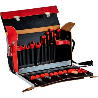 Bahco Composition D´outils Isolés à L´intérieur D´une Mallette Cuir 19 Unités Multicolor One Size - Publicité Bahco Composition D´outils Isolés à L´intérieur D´une Mallette Cuir 19 Unités Multicolor One Size - Publicité