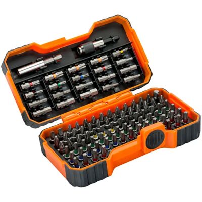 Bahco Ensemble De 100 Embouts De 1/4´´ Pour Vis à Fente Phillips Pozidriv Hexagonales Et Torx® Résistantes Au Tamper 30 Mmx19 Mmx28 Mm Multicolor One Size - Publicité Bahco Ensemble De 100 Embouts De 1/4´´ Pour Vis à Fente Phillips Pozidriv Hexagonales Et Torx® Résistantes Au Tamper 30 Mmx19 Mmx28 Mm Multicolor One Size - Publicité