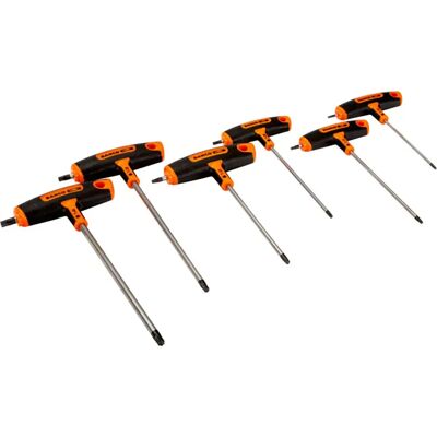 Bahco Jeu De Tournevis T-handle Torx® T10-t40 6 Unités Multicolor One Size - Publicité Bahco Jeu De Tournevis T-handle Torx® T10-t40 6 Unités Multicolor One Size - Publicité