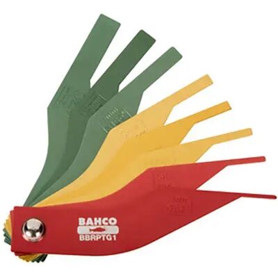 Jeu de jauges pour plaquettes de frein Bahco - Publicité Jeu de jauges pour plaquettes de frein Bahco - Publicité
