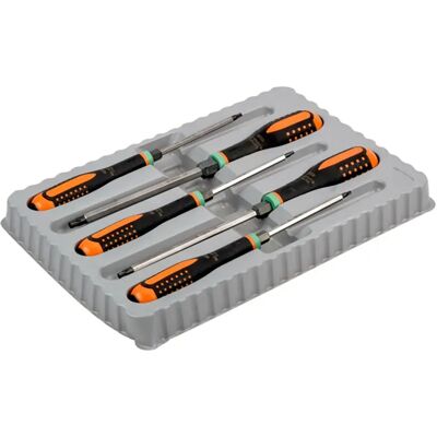 Bahco Jeu De Tournevis Ergo™ Through Shaft Hex Ball-torx® With Anti-impact Handle 5 Unités Multicolor One Size - Publicité Bahco Jeu De Tournevis Ergo™ Through Shaft Hex Ball-torx® With Anti-impact Handle 5 Unités Multicolor One Size - Publicité