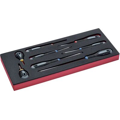 Bahco Jeu De Tournevis Phillips And Pozidriv Slotted In Foam Tray 1-3 Fit&go 8 Unités Multicolor One Size - Publicité Bahco Jeu De Tournevis Phillips And Pozidriv Slotted In Foam Tray 1-3 Fit&go 8 Unités Multicolor One Size - Publicité