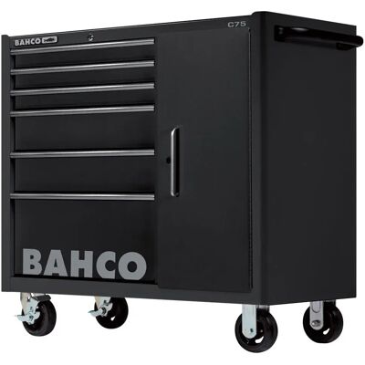 Bahco C75 Classique 40´´ Chariot Avec Six Tiroirs 986 Mmx501 Mmx1100 Mm Black One Size - Publicité Bahco C75 Classique 40´´ Chariot Avec Six Tiroirs 986 Mmx501 Mmx1100 Mm Black One Size - Publicité